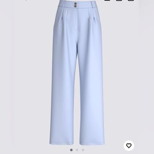 Solid Wide Leg Trousers